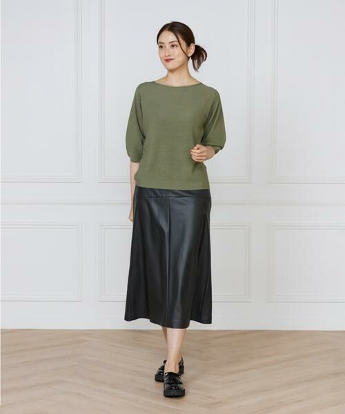 INED / イネド ニット・セーター | ボートネックパフスリーブニット《Cuoo》 | 詳細2