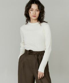 INED / イネド ニット・セーター | シアーハイネックプルオーバー《YVON》