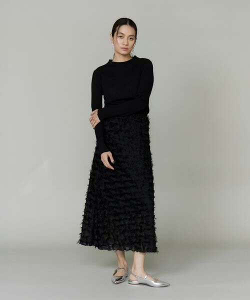 INED / イネド ニット・セーター | シアーハイネックプルオーバー《YVON》 | 詳細2