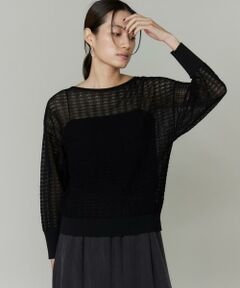 INED / イネド ニット・セーター | シアーレーシーニット《YVON》