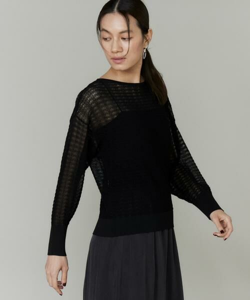 INED / イネド ニット・セーター | シアーレーシーニット《YVON》 | 詳細10