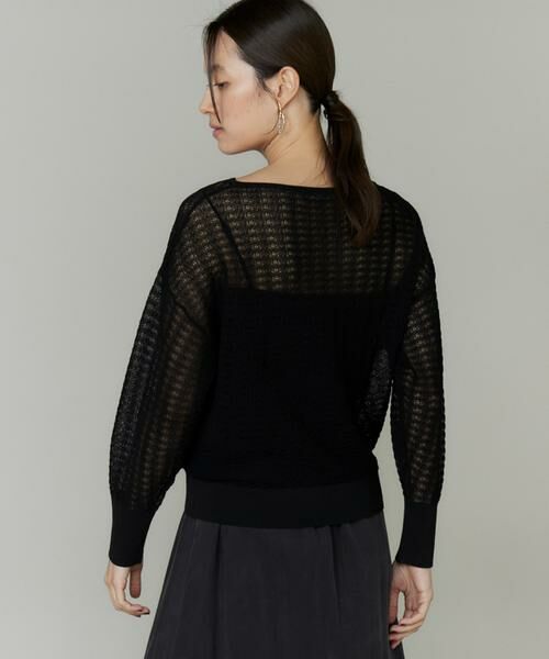 INED / イネド ニット・セーター | シアーレーシーニット《YVON》 | 詳細11