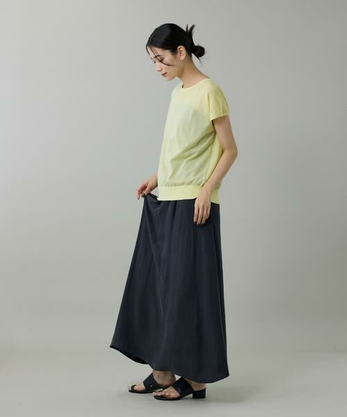 INED / イネド ニット・セーター | 《大きいサイズ》フレンチスリーブニット | 詳細4