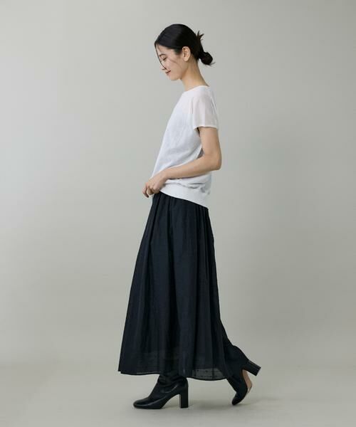 INED / イネド ニット・セーター | 《大きいサイズ》フレンチスリーブニット | 詳細6