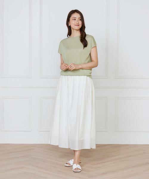 INED / イネド ニット・セーター | 《大きいサイズ》フレンチスリーブニット | 詳細9