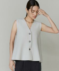 INED / イネド ベスト | ミラノリブニットジレ