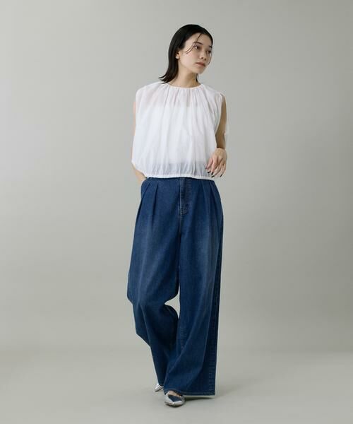 INED / イネド シャツ・ブラウス | スリットスリーブブラウス | 詳細2