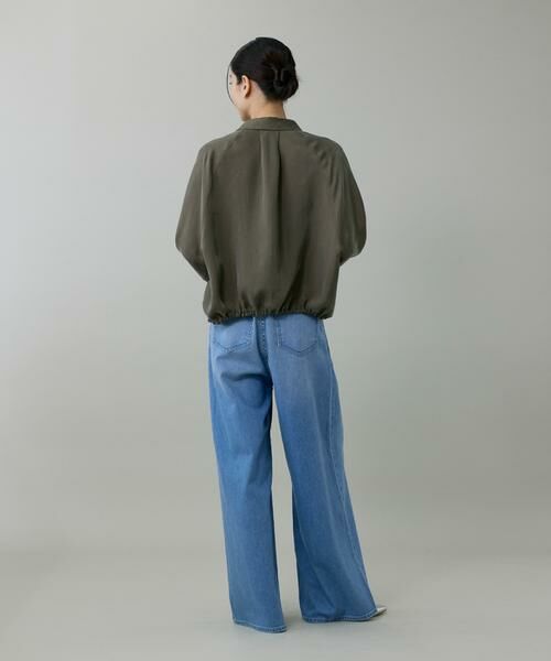 INED / イネド シャツ・ブラウス | キュプラフィブリルラグランスリーブシャツ | 詳細5