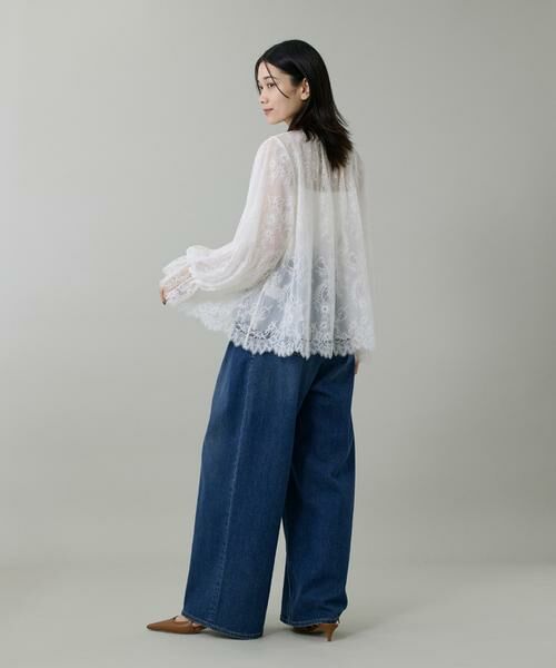 INED / イネド シャツ・ブラウス | 《大きいサイズ》レースブラウス | 詳細3