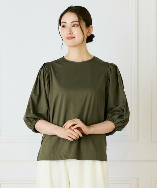 INED / イネド Tシャツ | パフスリーブカットソー | 詳細11