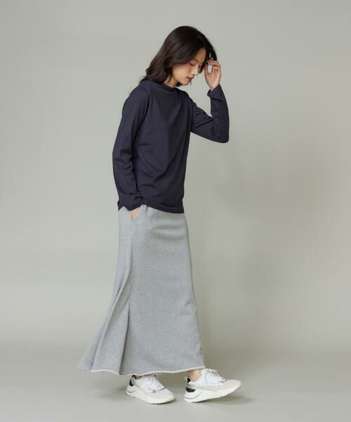 INED / イネド Tシャツ | BOAT NECK L/S P.O.　ボートネックカットソー《ORCIVAL》 | 詳細15