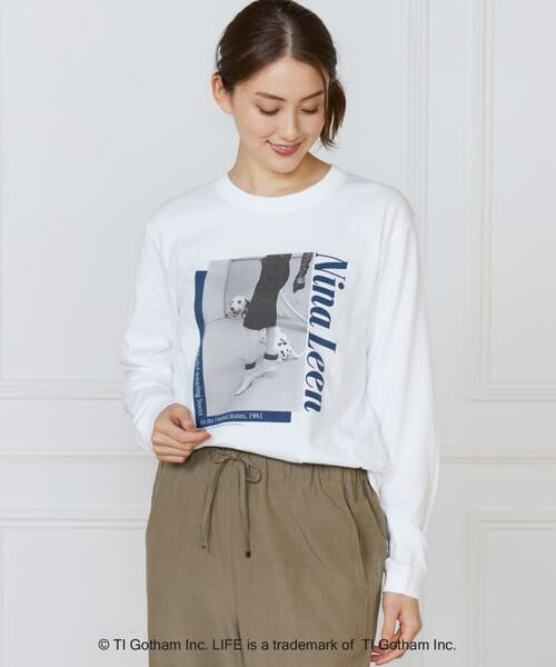 INED / イネド Tシャツ | Nina Leen ロングスリーブTシャツ《GOOD ROCK SPEED》 | 詳細1