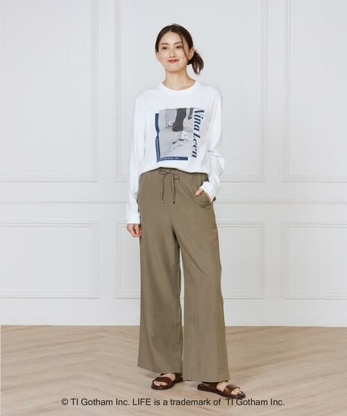 INED / イネド Tシャツ | Nina Leen ロングスリーブTシャツ《GOOD ROCK SPEED》 | 詳細2