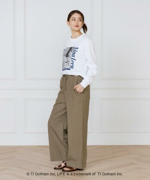 INED / イネド Tシャツ | Nina Leen ロングスリーブTシャツ《GOOD ROCK SPEED》 | 詳細4