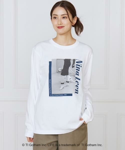 INED / イネド Tシャツ | Nina Leen ロングスリーブTシャツ《GOOD ROCK SPEED》 | 詳細6