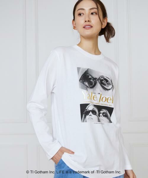 INED / イネド Tシャツ | Yale Joel FOIL PRINT ロングスリーブTシャツ《GOOD ROCK SPEED》 | 詳細1