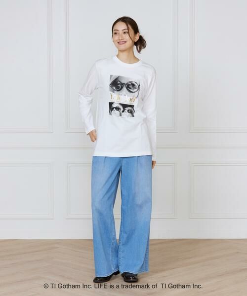 INED / イネド Tシャツ | Yale Joel FOIL PRINT ロングスリーブTシャツ《GOOD ROCK SPEED》 | 詳細2