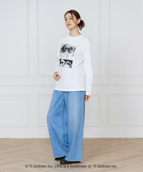 INED / イネド Tシャツ | Yale Joel FOIL PRINT ロングスリーブTシャツ《GOOD ROCK SPEED》 | 詳細3