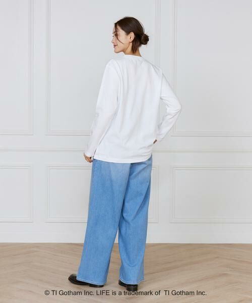 INED / イネド Tシャツ | Yale Joel FOIL PRINT ロングスリーブTシャツ《GOOD ROCK SPEED》 | 詳細4