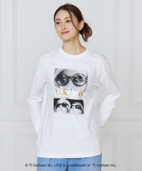 INED / イネド Tシャツ | Yale Joel FOIL PRINT ロングスリーブTシャツ《GOOD ROCK SPEED》 | 詳細6