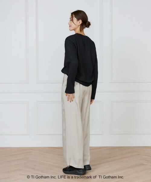 INED / イネド Tシャツ | Nina Leen FOIL PRINT ロングスリーブTシャツ《GOOD ROCK SPEED》 | 詳細3