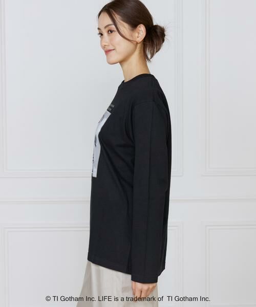 INED / イネド Tシャツ | Nina Leen FOIL PRINT ロングスリーブTシャツ《GOOD ROCK SPEED》 | 詳細6