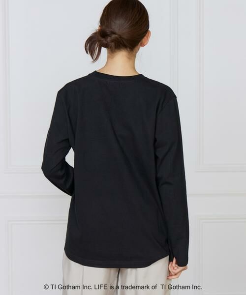 INED / イネド Tシャツ | Nina Leen FOIL PRINT ロングスリーブTシャツ《GOOD ROCK SPEED》 | 詳細7