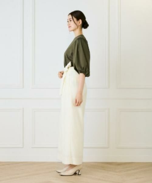 INED / イネド Tシャツ | 《大きいサイズ》パフスリーブカットソー | 詳細4