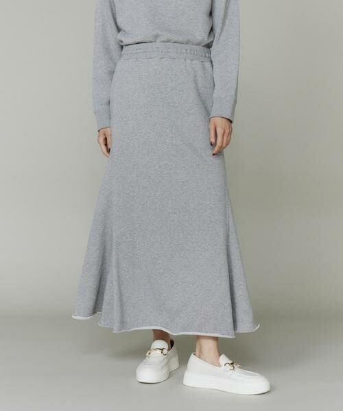 INED / イネド ロング・マキシ丈スカート | ラメ裏毛スカート《YVON》 | 詳細1