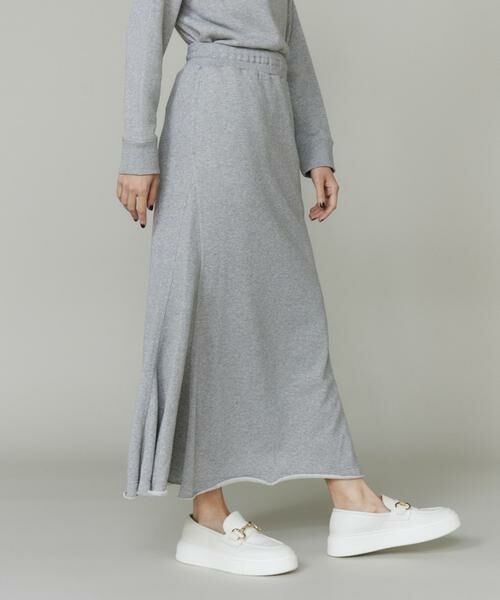 INED / イネド ロング・マキシ丈スカート | ラメ裏毛スカート《YVON》 | 詳細10