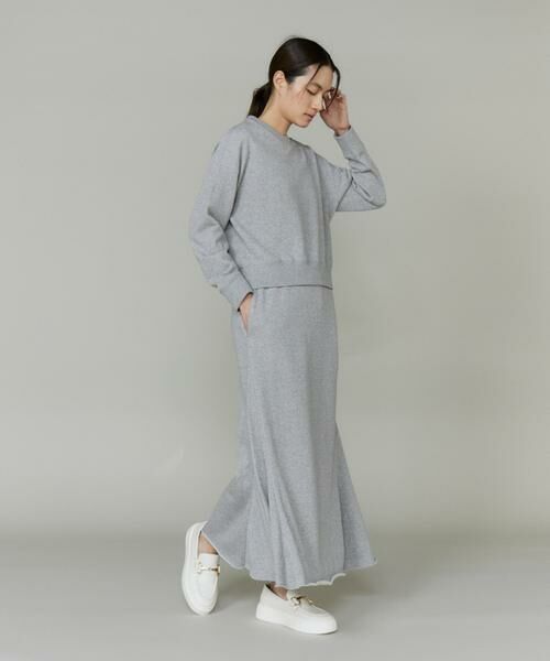 INED / イネド ロング・マキシ丈スカート | ラメ裏毛スカート《YVON》 | 詳細3