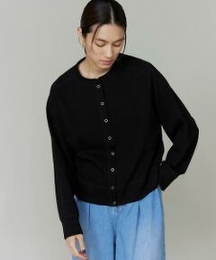 INED / イネド カーディガン・ボレロ | ドットボタンカーディガン《YVON》