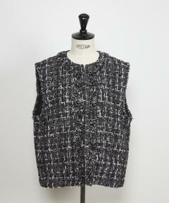 INED / イネド その他アウター | ツイードジレ《TOURNIER/トゥルニエ》