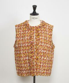 INED / イネド その他アウター | ツイードジレ《TOURNIER/トゥルニエ》