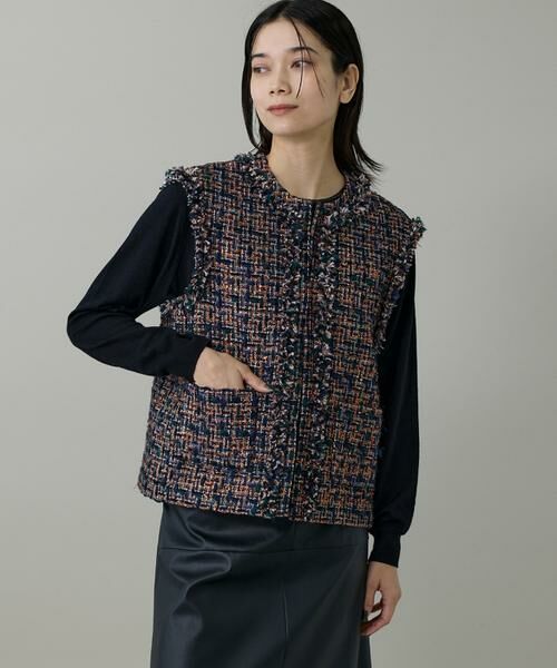 INED / イネド その他アウター | ツイードジレ《TOURNIER/トゥルニエ》 | 詳細10