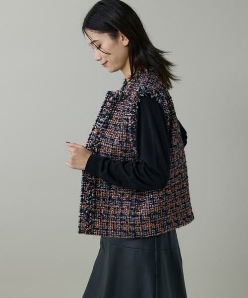 INED / イネド その他アウター | ツイードジレ《TOURNIER/トゥルニエ》 | 詳細11