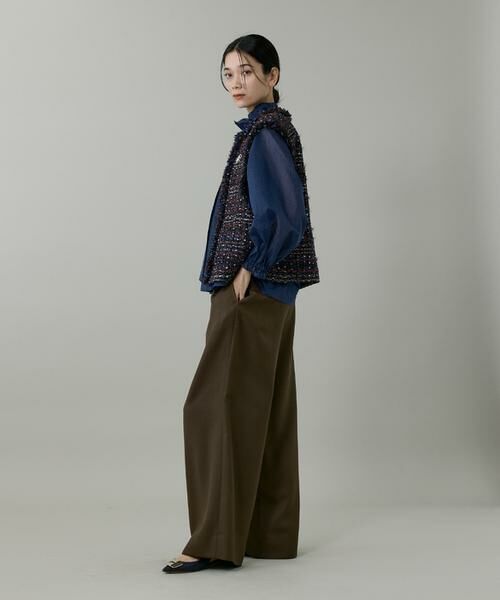 INED / イネド その他アウター | ツイードジレ《TOURNIER/トゥルニエ》 | 詳細8