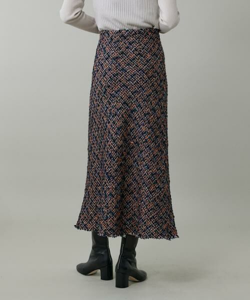INED / イネド ロング・マキシ丈スカート | ツイードスカート《TOURNIER/トゥルニエ》 | 詳細14