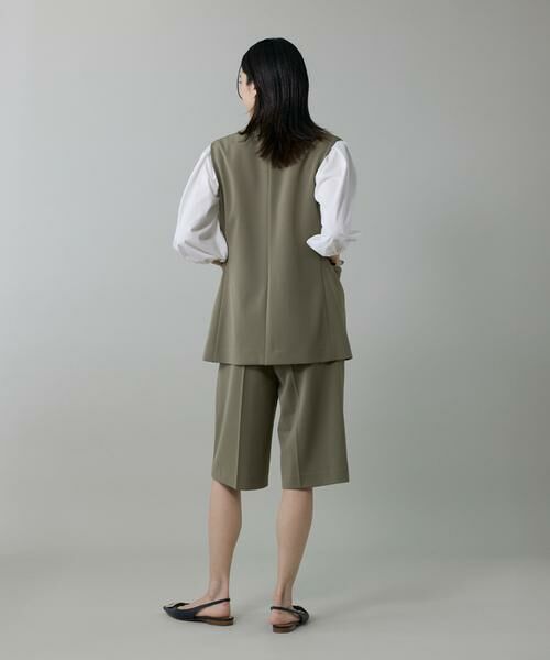 INED / イネド ベスト | 《大きいサイズ》テーラードジレ | 詳細4