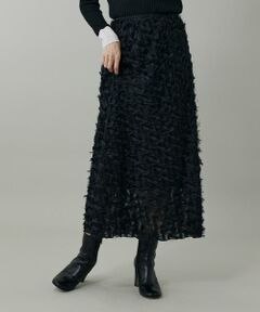 INED / イネド ミニ・ひざ丈スカート | ジャガードスカート