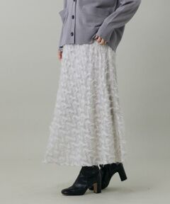 INED / イネド ミニ・ひざ丈スカート | ジャガードスカート