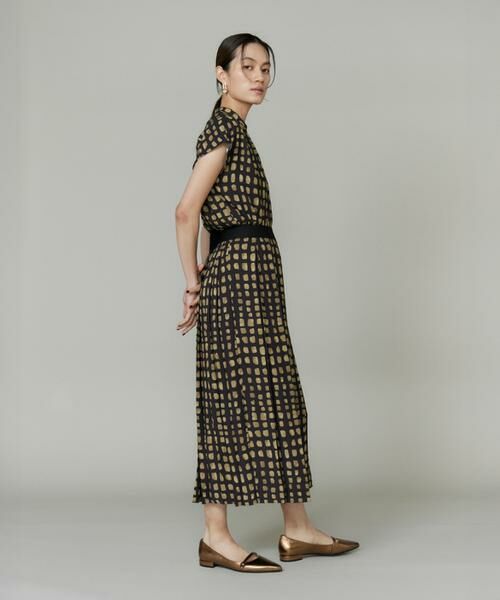 INED / イネド ロング・マキシ丈スカート | 《大きいサイズ》デフォルメチェックプリントスカート | 詳細5