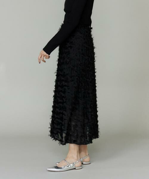 INED / イネド ミニ・ひざ丈スカート | 《大きいサイズ》ジャガードスカート | 詳細14