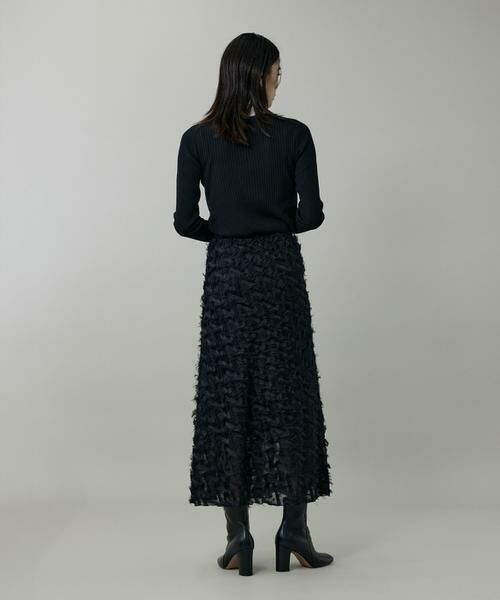 INED / イネド ミニ・ひざ丈スカート | 《大きいサイズ》ジャガードスカート | 詳細3