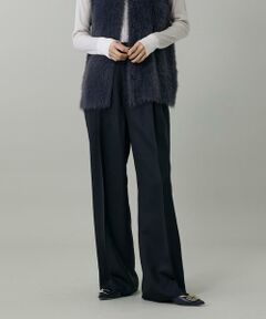 INED / イネド その他パンツ | ライトカルゼ ツータックワイドパンツ