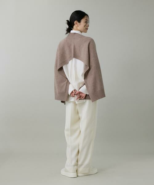 INED / イネド その他パンツ | ライトカルゼ ツータックワイドパンツ | 詳細11