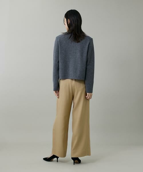 INED / イネド その他パンツ | ライトカルゼ ベルテッドワイドパンツ | 詳細6