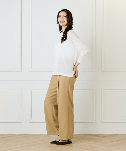 INED / イネド ニット・セーター | オーバーサイズボートネックニット | 詳細10