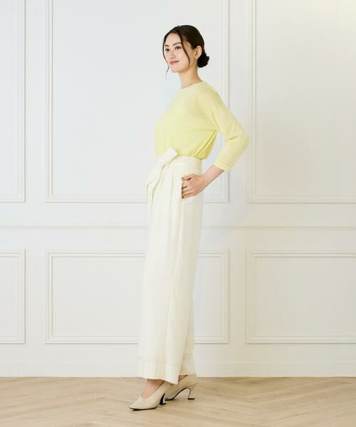 INED / イネド ニット・セーター | オーバーサイズボートネックニット | 詳細12