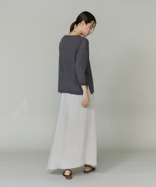 INED / イネド ニット・セーター | オーバーサイズボートネックニット | 詳細4